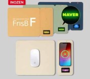 이노젠 프리스비F 고속무선충전 마우스패드(분리형/LED)