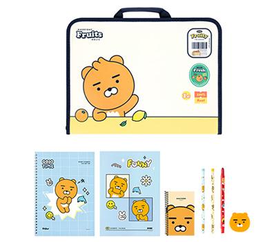 카카오프렌즈 학용품 문구세트8 라이언세트