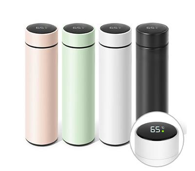 오밸류 블랑 LED 온도텀블러 500ml