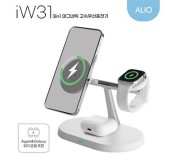ALIO iW31 맥세이프 3in1 15W 고속무선충전